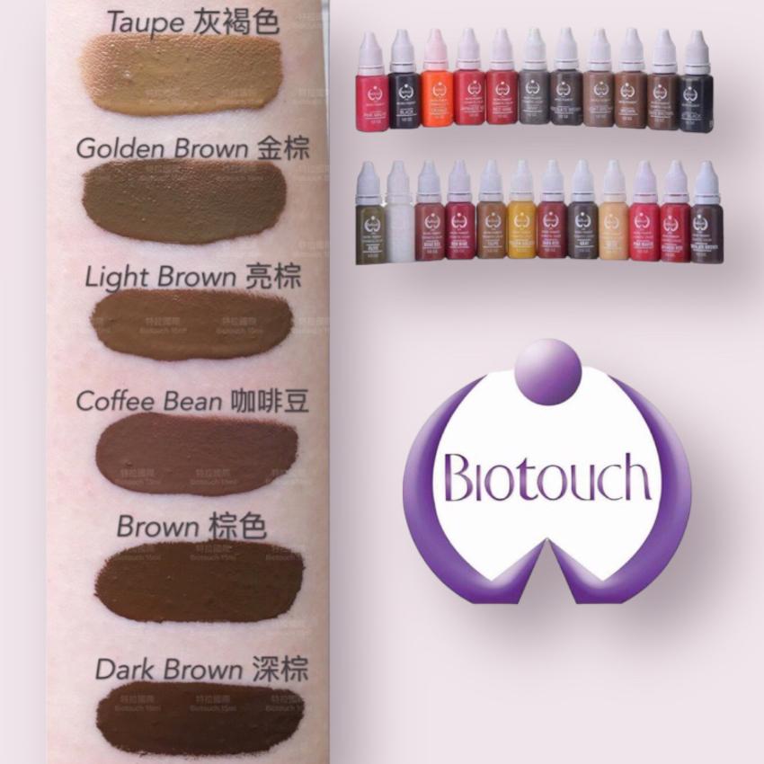 美國USA BioTouch Micro pigment 系列 紋繡色料色乳 15ml PMU