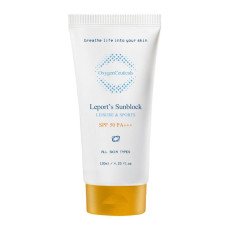 韓國oxygen ceuticals Bio Leport's Sun Block 注氧防曬隔離霜120ml