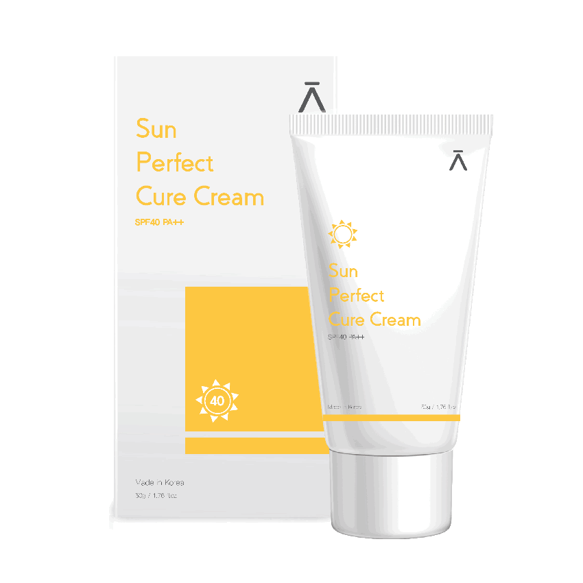 韓國DERMABELL防曬霜sun perfect cure cream 50g