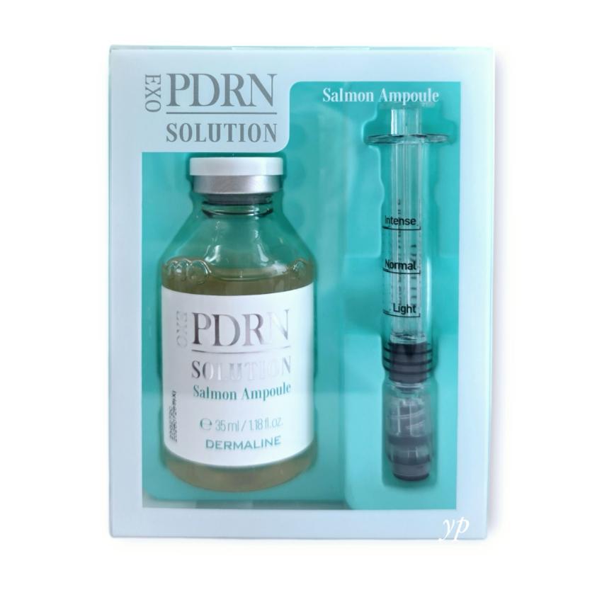 韓國Dermaline EXO積雪草升級版營養傳輸精華MTS微針 EXO PDRN SALMON Ampoule 35ml