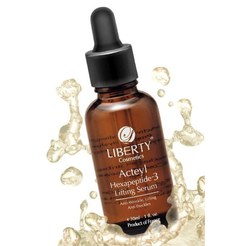 法國LIBERTY COSMETICS 三合一抗皺淡斑精華 Acteyl Hexapeptide-3 lifting serum 30ML/100ML