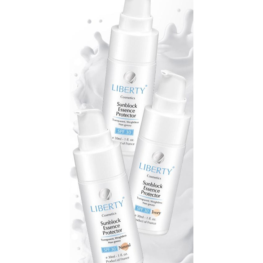 法國碧詩Liberty comestics- 抗氧化防曬保濕乳 Sunblock essence protector SPF 30 30ml/80ml/100ml