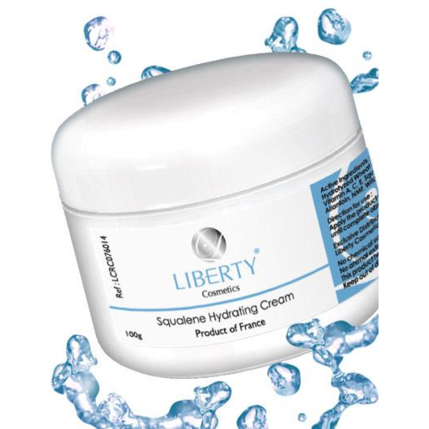 法國碧詩liberty Cosmetics- 角鯊烯抗皺保濕霜 Squalene Hydrating Cream 100ml