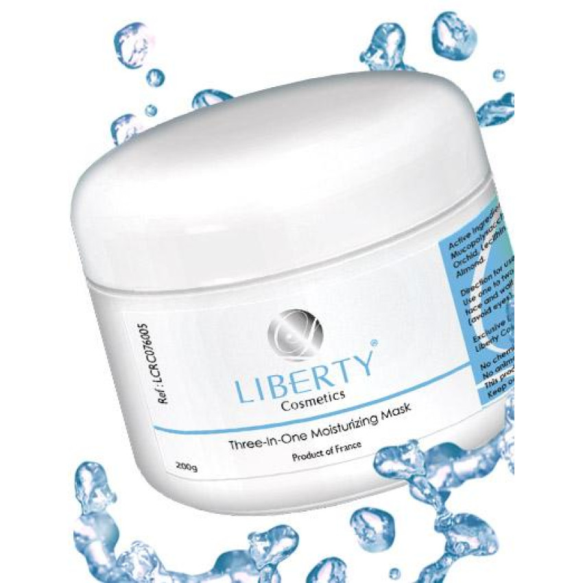 法國碧詩LIBERTY COSMETICS 三合一保濕美白面膜 Three-In-One Moisturizing Mask 200g