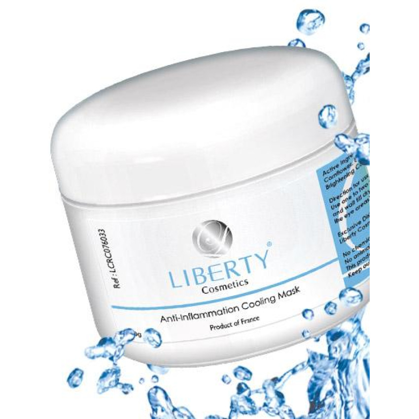 法國LIBERTY COSMETICS 冰瑩薄荷抗炎面膜  Anti-Inflammation Cooling Mask 200g